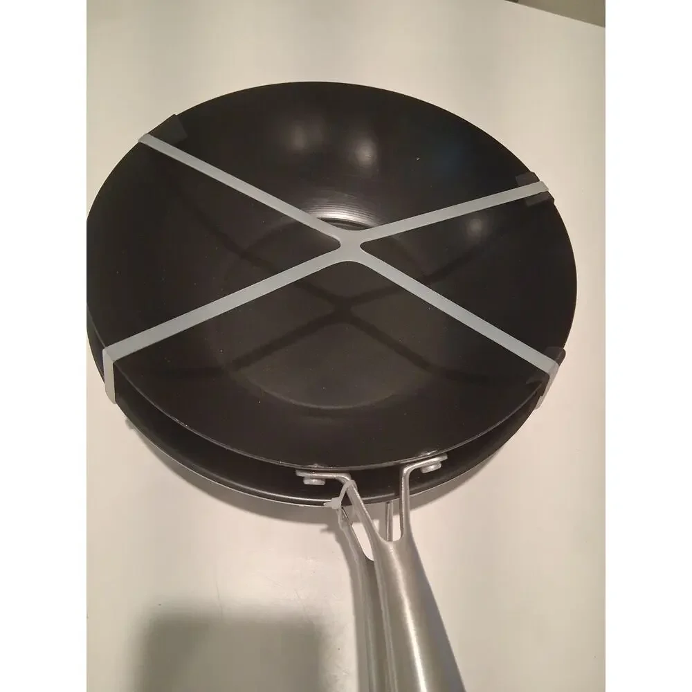 Nordic Ware 2-Piece Nonstick Divided Cookware Set Deep Sauté Pan & Skillet